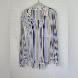 Anthropologie Cloth & Stone l/s button down blouse